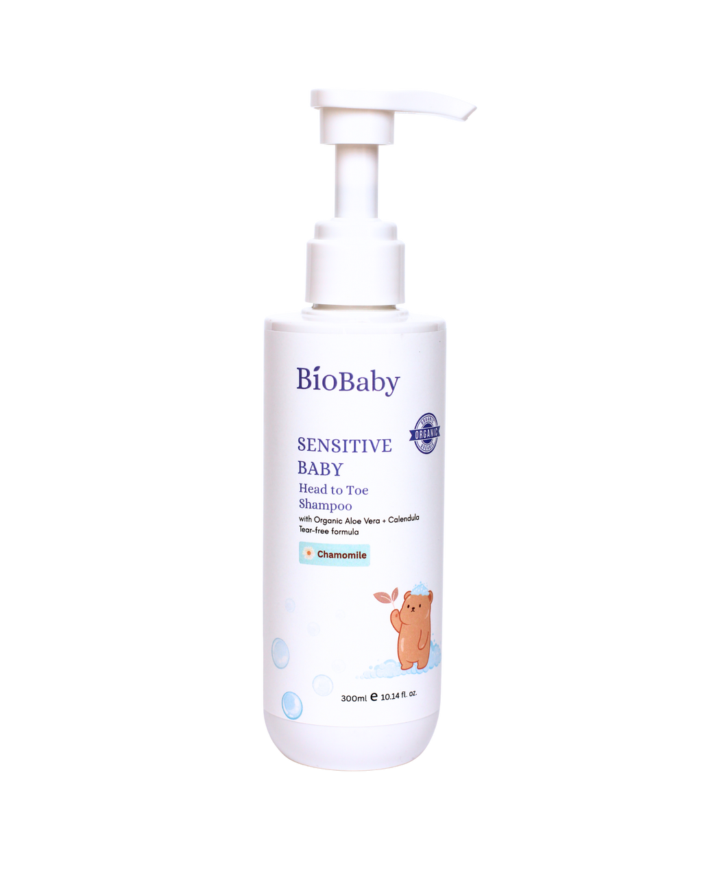 BioBaby™ Organic Baby Head to Toe Shampoo (300ml)