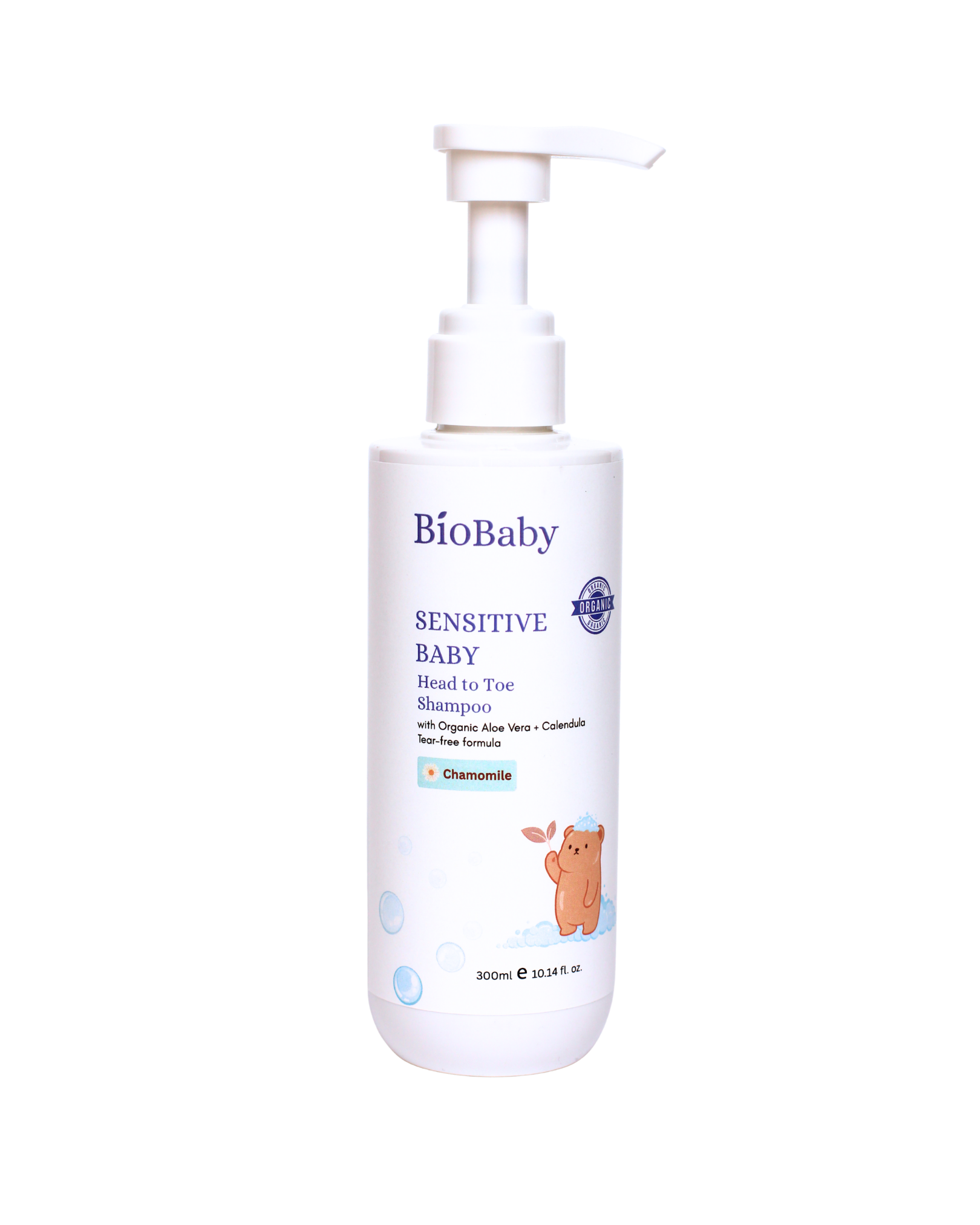 BioBaby™ Organic Baby Head to Toe Shampoo (300ml)