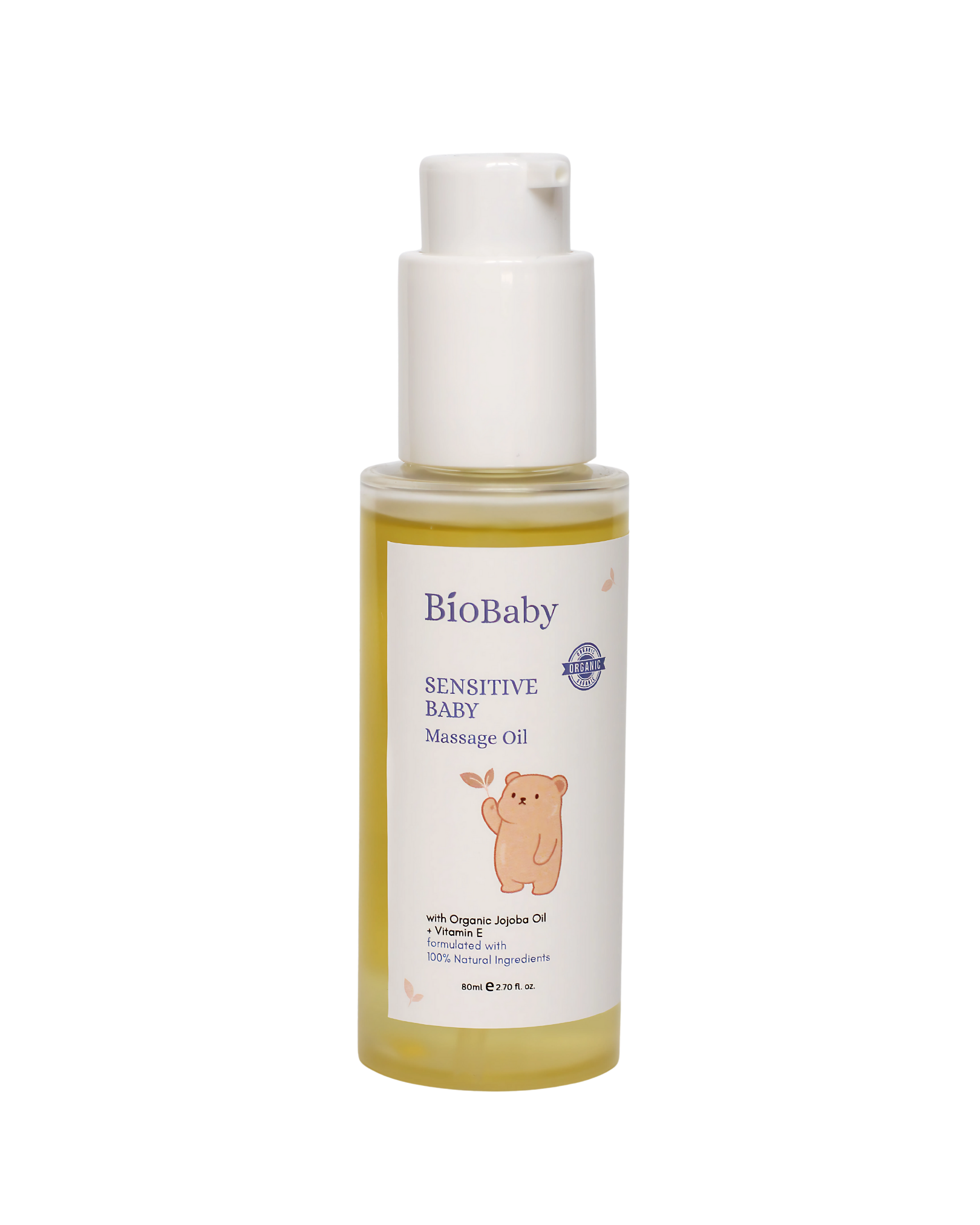 BioBaby™ Organic Baby Massage Oil (80ml)