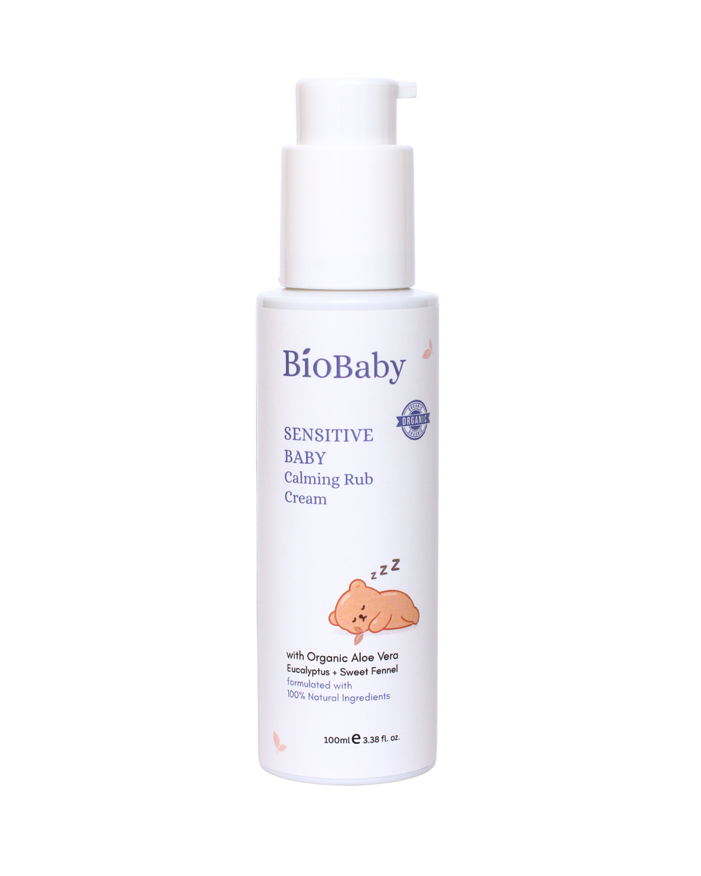 BioBaby™ Organic Baby Calming Rub Cream (100ml)