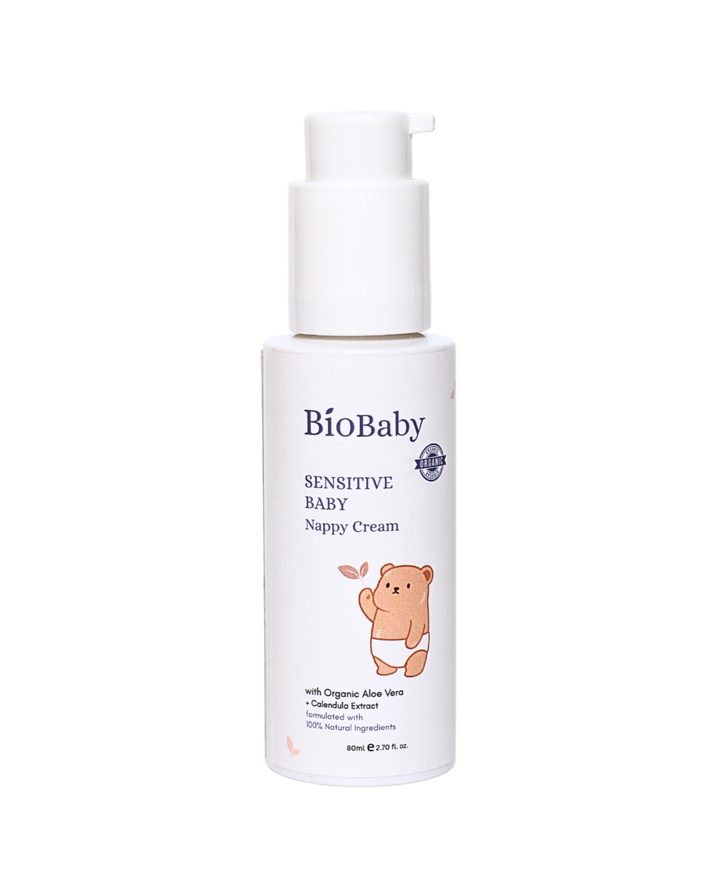 BioBaby™ Organic Baby Nappy Cream (80ml)