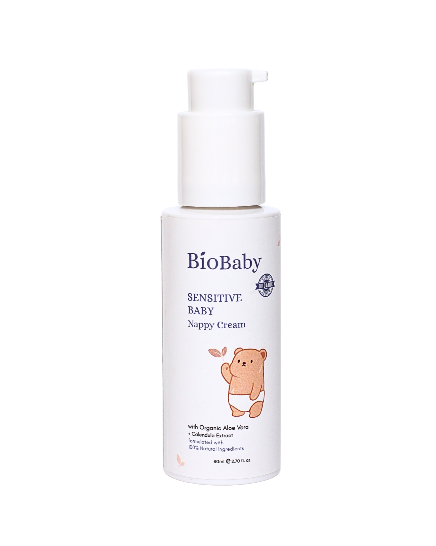 BioBaby™ Organic Baby Nappy Cream (80ml)
